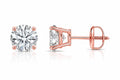 Diamond Solitaire Earrings